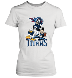 Mickey Mouse Tennessee Titans NFL Football Gifts Women's T-Shirt