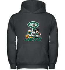 Mickey Mouse New York Jets NFL Football Gifts Youth Hooded Sweatshirt Youth Hooded Sweatshirt - Havanatees