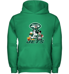 Mickey Mouse New York Jets NFL Football Gifts Youth Hooded Sweatshirt Youth Hooded Sweatshirt - Havanatees