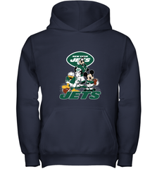 Mickey Mouse New York Jets NFL Football Gifts Youth Hooded Sweatshirt Youth Hooded Sweatshirt - Havanatees
