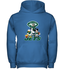 Mickey Mouse New York Jets NFL Football Gifts Youth Hooded Sweatshirt Youth Hooded Sweatshirt - Havanatees