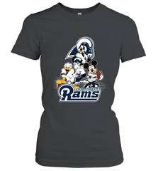 Mickey Mouse Los Angeles Rams NFL Football Gifts Women's T-Shirt Women's T-Shirt - Havanatees