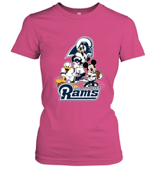 Mickey Mouse Los Angeles Rams NFL Football Gifts Women's T-Shirt Women's T-Shirt - Havanatees