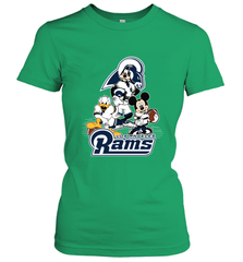Mickey Mouse Los Angeles Rams NFL Football Gifts Women's T-Shirt Women's T-Shirt - Havanatees