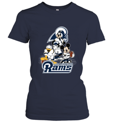 Mickey Mouse Los Angeles Rams NFL Football Gifts Women's T-Shirt Women's T-Shirt - Havanatees