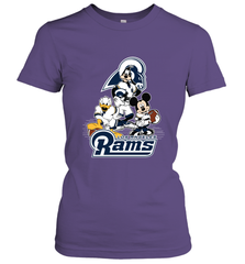 Mickey Mouse Los Angeles Rams NFL Football Gifts Women's T-Shirt Women's T-Shirt - Havanatees