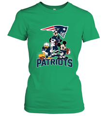 Mickey Mouse New England Patriots NFL Football Gifts Women's T-Shirt Women's T-Shirt - Havanatees