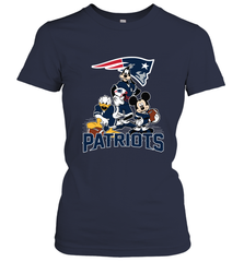 Mickey Mouse New England Patriots NFL Football Gifts Women's T-Shirt Women's T-Shirt - Havanatees
