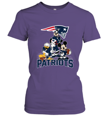 Mickey Mouse New England Patriots NFL Football Gifts Women's T-Shirt Women's T-Shirt - Havanatees