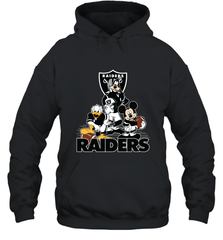 Mickey Mouse Oakland Raiders NFL Football Gifts Hooded Sweatshirt Hooded Sweatshirt - Havanatees