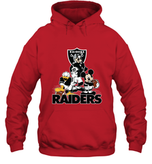 Mickey Mouse Oakland Raiders NFL Football Gifts Hooded Sweatshirt Hooded Sweatshirt - Havanatees