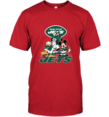 Mickey Mouse New York Jets NFL Football Gifts Men's T-Shirt Men's T-Shirt - Havanatees