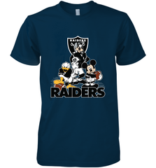 Mickey Mouse Oakland Raiders NFL Football Gifts Men's Premium T-Shirt Men's Premium T-Shirt - Havanatees