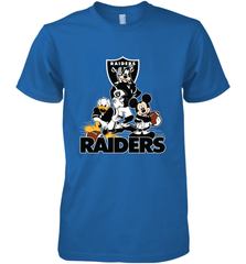 Mickey Mouse Oakland Raiders NFL Football Gifts Men's Premium T-Shirt Men's Premium T-Shirt - Havanatees