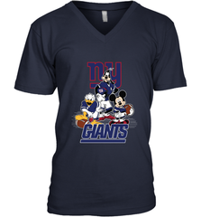 Mickey Mouse New York Giants NFL Football Gifts Men's V-Neck T-Shirt Men's V-Neck T-Shirt - Havanatees