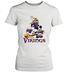 Mickey Mouse Minnesota Vikings NFL Football Gifts Women's T-Shirt