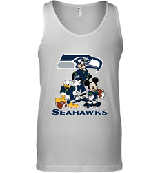 Mickey Mouse Seattle Seahawks NFL Football Gifts Men's Tank Top