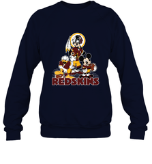 Mickey Mouse Washington Redskins Football Gifts Crewneck Sweatshirt Crewneck Sweatshirt - Havanatees