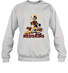 Mickey Mouse Washington Redskins Football Gifts Crewneck Sweatshirt