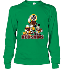 Mickey Mouse Washington Redskins Football Gifts Long Sleeve T-Shirt Long Sleeve T-Shirt - Havanatees