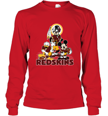 Mickey Mouse Washington Redskins Football Gifts Long Sleeve T-Shirt Long Sleeve T-Shirt - Havanatees