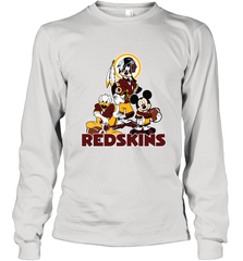 Mickey Mouse Washington Redskins Football Gifts Long Sleeve T-Shirt Long Sleeve T-Shirt - Havanatees