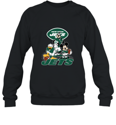 Mickey Mouse New York Jets NFL Football Gifts Crewneck Sweatshirt