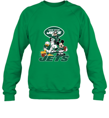 Mickey Mouse New York Jets NFL Football Gifts Crewneck Sweatshirt Crewneck Sweatshirt - Havanatees