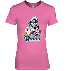Mickey Mouse Los Angeles Rams NFL Football Gifts Women's Premium T-Shirt Women's Premium T-Shirt - Havanatees
