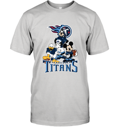 Mickey Mouse Tennessee Titans NFL Football Gifts Men's T-Shirt