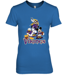 Mickey Mouse Minnesota Vikings NFL Football Gifts Women's Premium T-Shirt Women's Premium T-Shirt - Havanatees