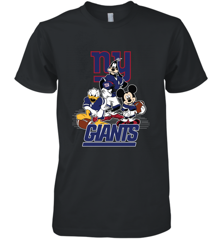 Mickey Mouse New York Giants NFL Football Gifts Men's Premium T-Shirt Men's Premium T-Shirt / Black / XS Men's Premium T-Shirt - Havanatees