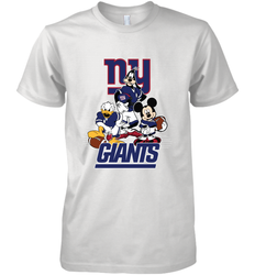 Mickey Mouse New York Giants NFL Football Gifts Men's Premium T-Shirt