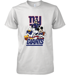 Mickey Mouse New York Giants NFL Football Gifts Men's Premium T-Shirt Men's Premium T-Shirt - Havanatees