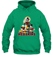 Mickey Mouse Washington Redskins Football Gifts Hooded Sweatshirt Hooded Sweatshirt - Havanatees
