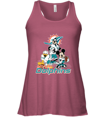Mickey Mouse Miami Dolphins NFL Football Gifts Women's Tank Top Women's Tank Top - Havanatees