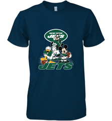 Mickey Mouse New York Jets NFL Football Gifts Men's Premium T-Shirt Men's Premium T-Shirt - Havanatees