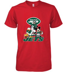 Mickey Mouse New York Jets NFL Football Gifts Men's Premium T-Shirt Men's Premium T-Shirt - Havanatees