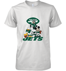 Mickey Mouse New York Jets NFL Football Gifts Men's Premium T-Shirt Men's Premium T-Shirt - Havanatees