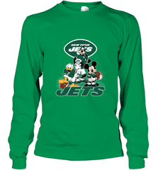 Mickey Mouse New York Jets NFL Football Gifts Long Sleeve T-Shirt Long Sleeve T-Shirt - Havanatees