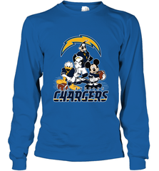 Mickey Mouse Los Angeles Chargers NFL Football Gifts Long Sleeve T-Shirt Long Sleeve T-Shirt - Havanatees