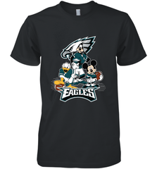 Mickey Mouse Philadelphia Eagle NFL Football Gifts Men's Premium T-Shirt Men's Premium T-Shirt - Havanatees