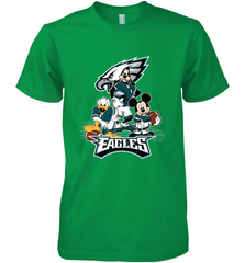 Mickey Mouse Philadelphia Eagle NFL Football Gifts Men's Premium T-Shirt Men's Premium T-Shirt - Havanatees