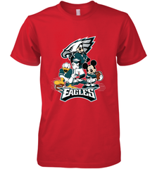Mickey Mouse Philadelphia Eagle NFL Football Gifts Men's Premium T-Shirt Men's Premium T-Shirt - Havanatees