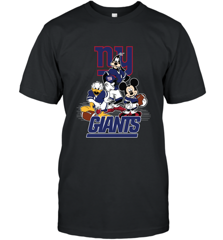 Mickey Mouse New York Giants NFL Football Gifts Men's T-Shirt Men's T-Shirt / Black / S Men's T-Shirt - Havanatees