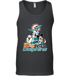 Mickey Mouse Miami Dolphins NFL Football Gifts Men's Tank Top