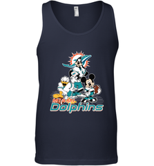 Mickey Mouse Miami Dolphins NFL Football Gifts Men's Tank Top Men's Tank Top - Havanatees
