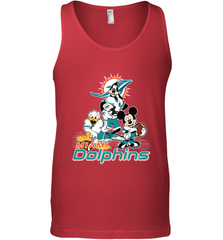 Mickey Mouse Miami Dolphins NFL Football Gifts Men's Tank Top Men's Tank Top - Havanatees