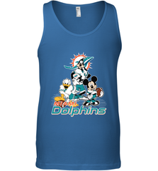 Mickey Mouse Miami Dolphins NFL Football Gifts Men's Tank Top Men's Tank Top - Havanatees