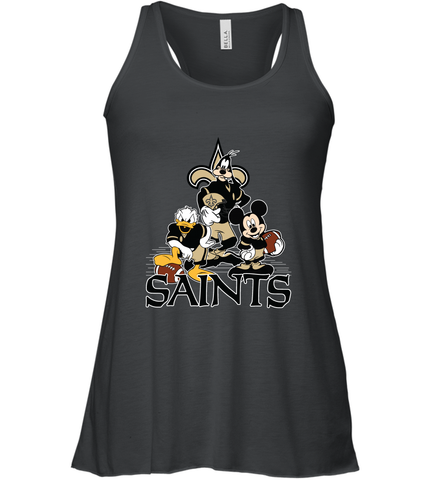 Mickey Mouse New Orleans Saints NFL Football Gifts Women's Tank Top Women's Tank Top / Black / XS Women's Tank Top - Havanatees